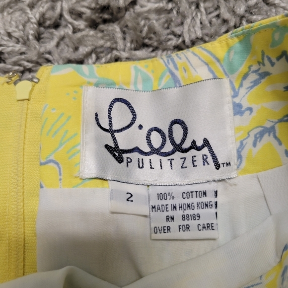 Lily Pulitzer moon and bird skirt - Picture 8 of 11